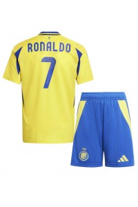 Al-Nassr Cristiano Ronaldo #7 Babytruitje Thuis tenue Kind 2024-25 Korte Mouw (+ Korte broeken)